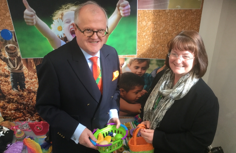 Cllr Peter Groves and Cllr Janet Clowes