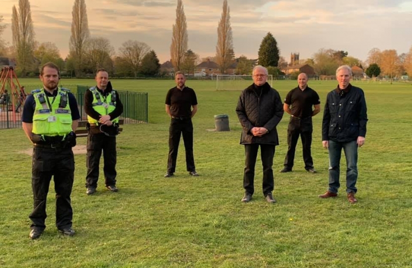 Cllrs Groves and Martin on Patrol with Nantwich Police