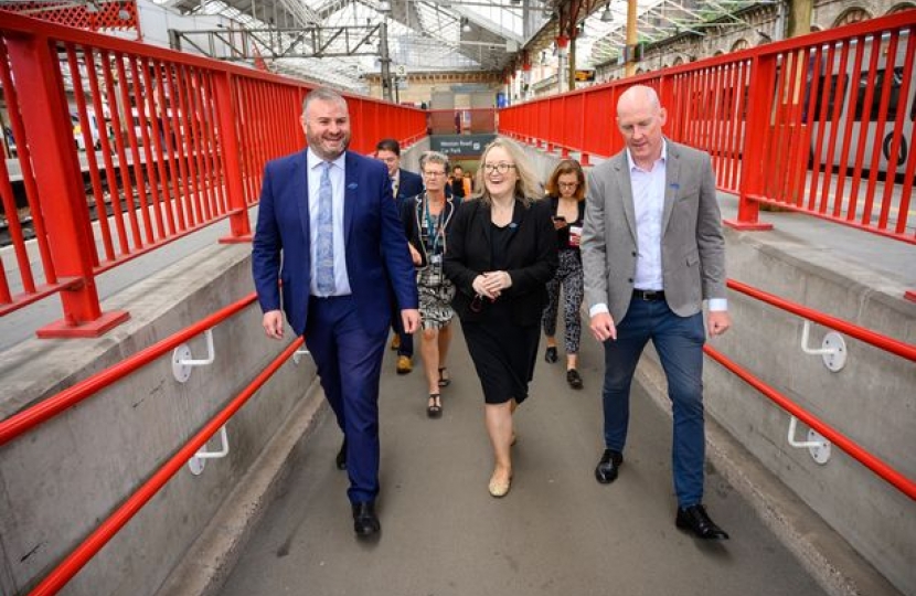 Ministerial Visit to Crewe 31.08.2021