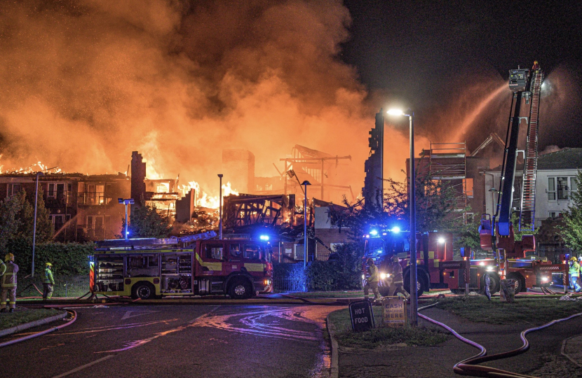 BEECHMERE FIRE (Cheshire Fire & Rescue)