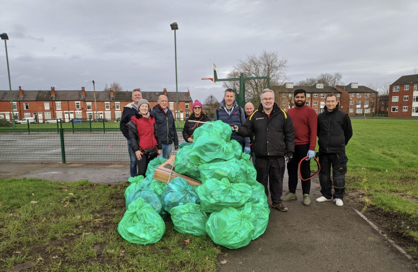 The Litter Pick Result, Derby Docks Park