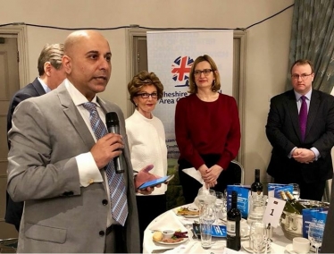 Sajjad Karim MEP, Jacquelene Foster Mep, The Rt. Hon. Amber Rudd MP, 