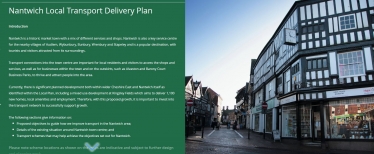 Nantwich Transport Plan 01.2021