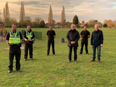 Cllrs Groves and Martin on Patrol with Nantwich Police