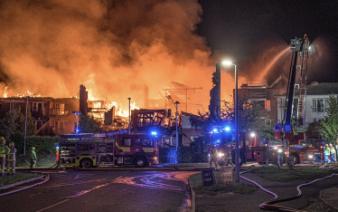 BEECHMERE FIRE (Cheshire Fire & Rescue)